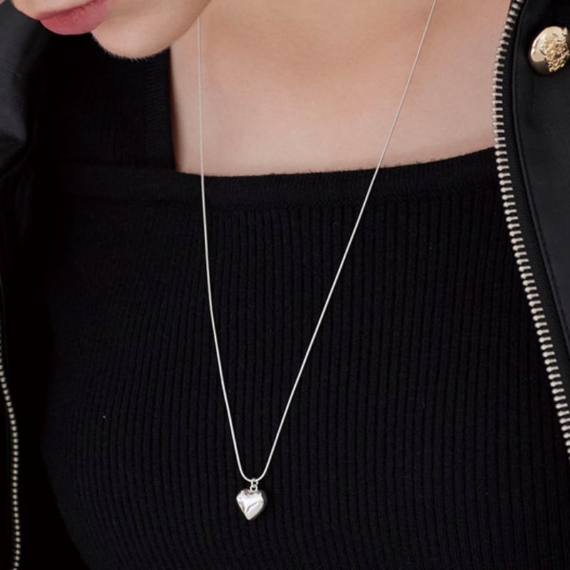 dmoment (925Silver) Frostelle BK H Necklace