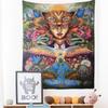 Abstract Leopard Head Tapestry Wall Hanging Psychedelic Witchcraft Tropical Scenery Living Room Bedroom Home Decor