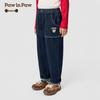 PawinPaw High Color Fastness Cartoon Bear Boys' Denim Jeans, 2025 Autumn Collection