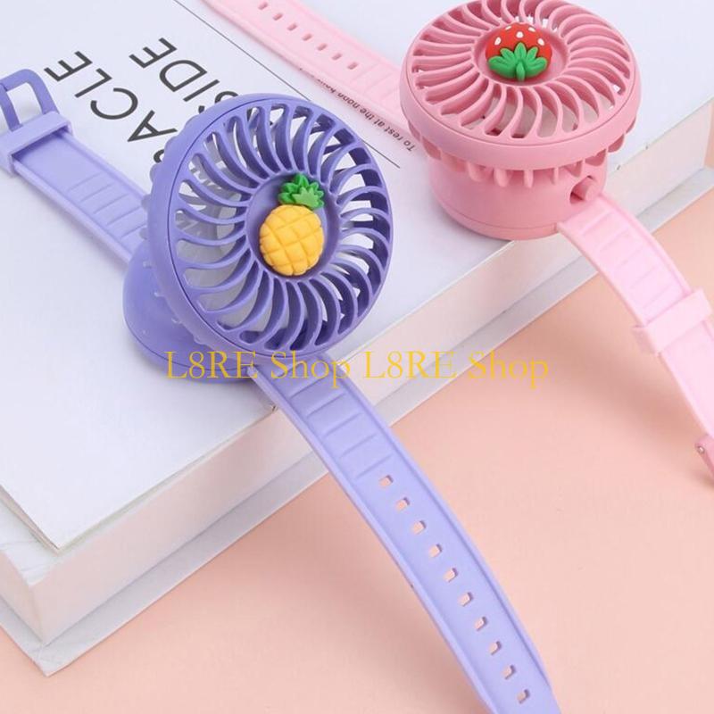 L8RE Wrist Fan Mini Air Cooling Fan Fashion Compact Summer Fan for Kids Adults