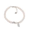 Elegant Baroque Pearl Heart Bracelet for Women - Niche Design, Fashionable, Lucky Charm Jewelry