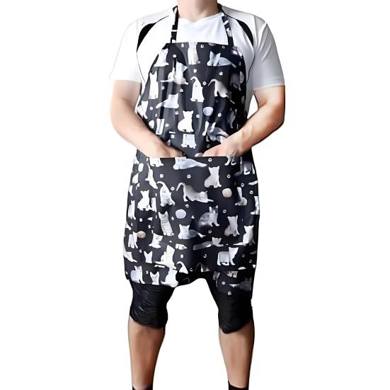 Kuchařská zástěra s žertem pro muže Kreativní překvapivá kapesní zástěra Překvapení
