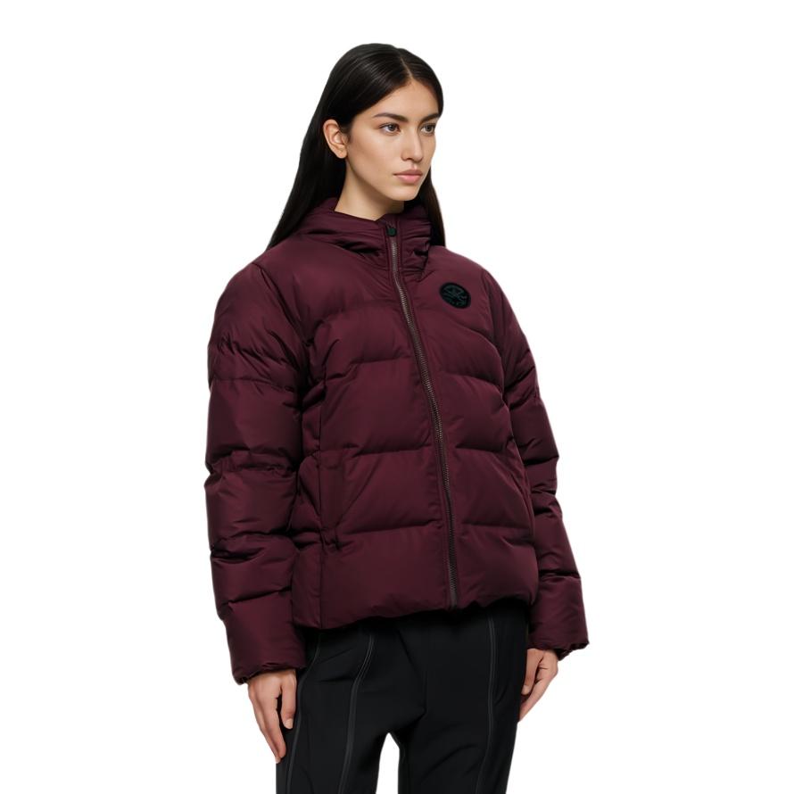 Converse Down Jacket Women's Burgundy Unisex 10004549-A02