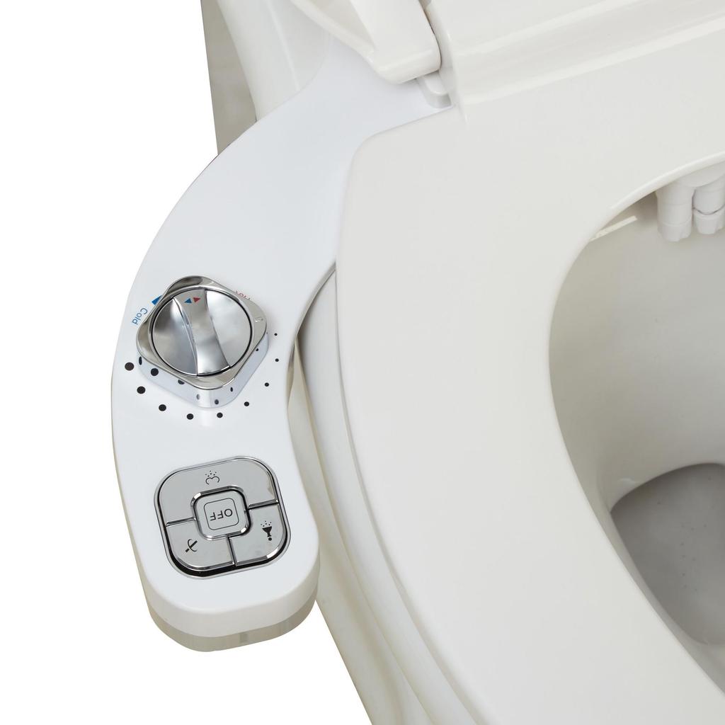 Bidet with Adjustable Hot & Cold Water for Sitz Bath & Feminine Hygiene
