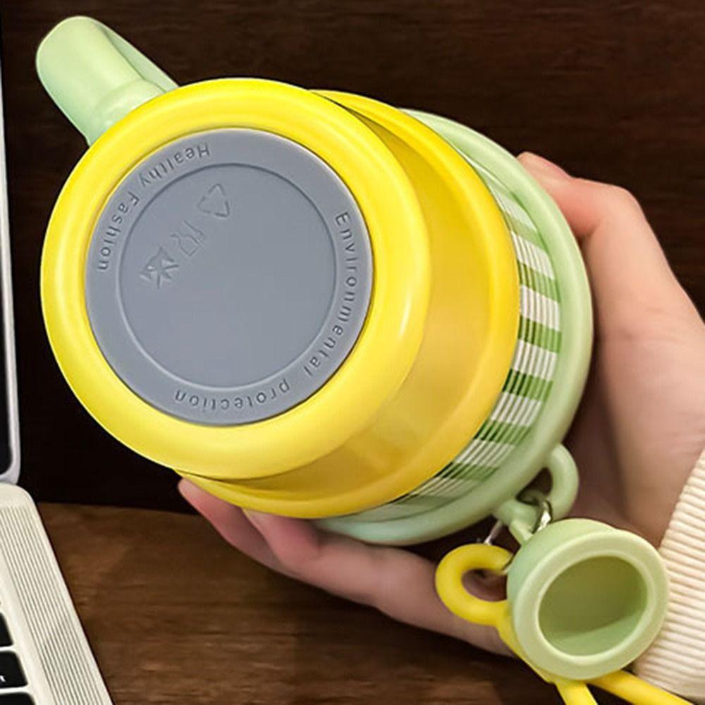 Creative Outdoor Insulated Mug Cute Drinking Straw Cup Drinkware Cold Beverages Cups Travel