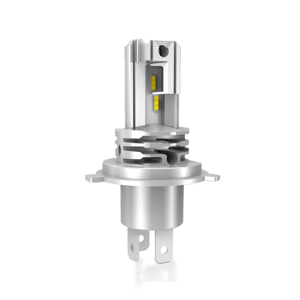 LTONXEN Motorcycle LED Headlight, H4 Hi/Lo, Compliant with New Standard Vehicle Inspection, H4 LED