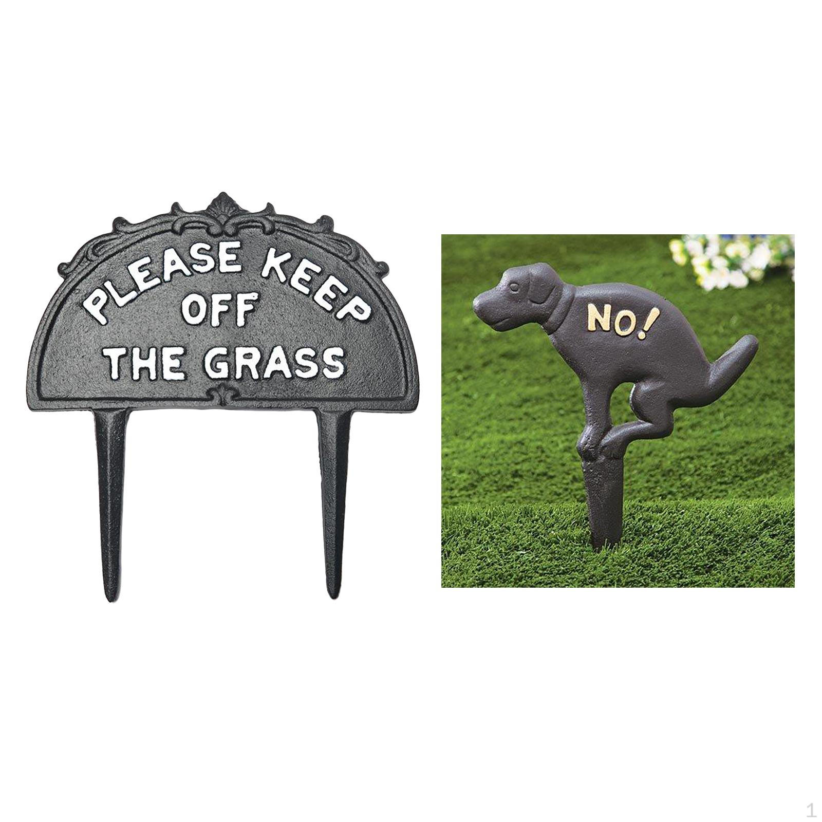 

Dog Signs Stop Dogs from ing on Your Lawn Sign Politely Reads: Please Keep Off the Grass () Style2