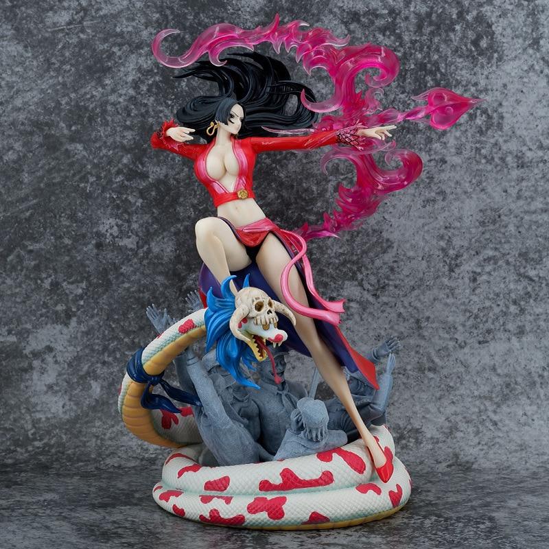 35cm Anime One Piece Figure Archery Empress Ls Boa ·Hancock Seven Martial Sea Gk Statue Pvc Model Figure Toys Kids Xmas Gifts
