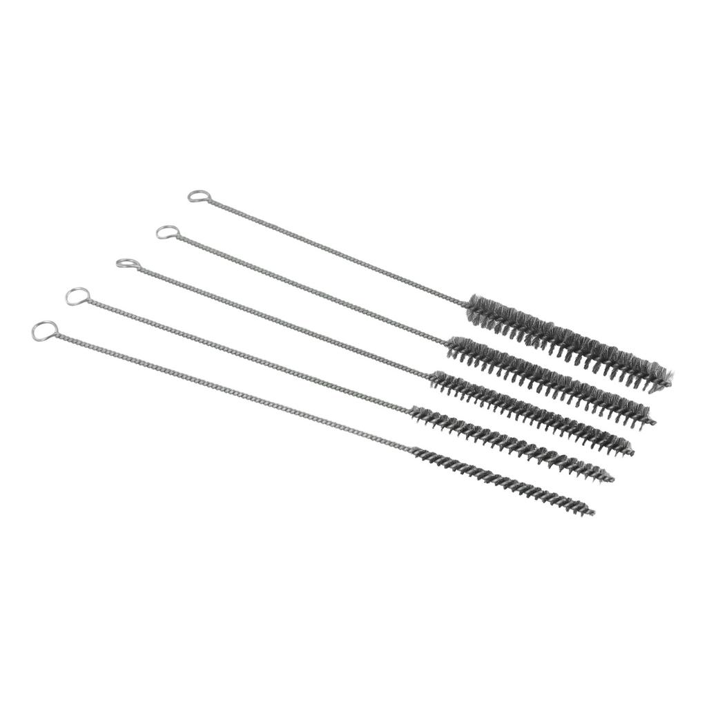 Cylinder Wire Tube Brush Stainless Steel Cleaning Brush Effective Rust Removal