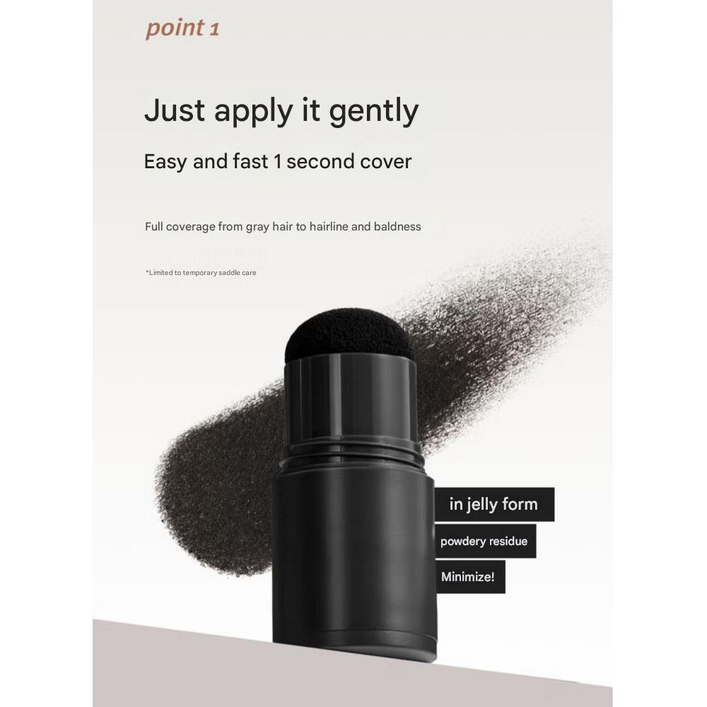 Modamoda Pokrycie siwych włosów Ciemny brąz