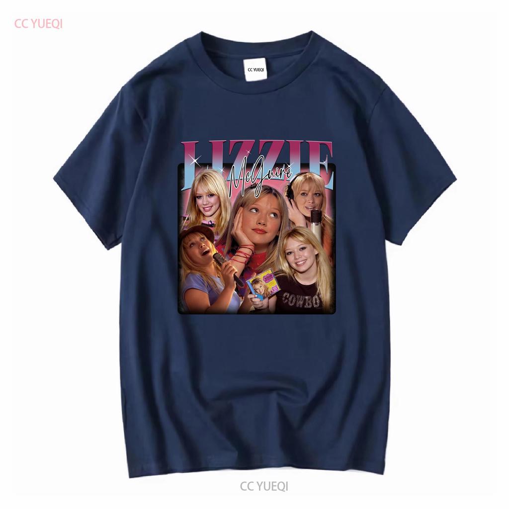The Lizzie McGuire Movie Family Vacation T Shirt Vintage Washed Stylish Graphic Stretched Streetwear Homme Slightly Unisex