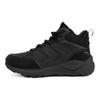 Tashan Mid Top Cotton Shoes Mens Basic Black 112548935-1