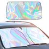 Parasol Plegable para Parabrisas de Coche con Lámina Reflectante Resistente al Calor Protección UV Parasol para la Mayoría de Coches SUVs