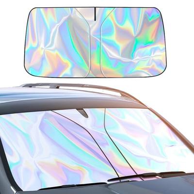 Tendalino Parasole per Parabrezza Auto con Foglio Riflettente Pieghevole Resistente al Calore Protezione UV Parasole per la Maggior Parte delle Auto SUV