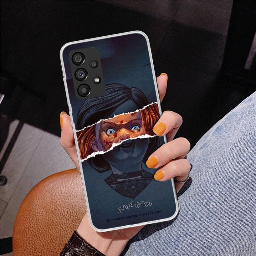Chucky Child's Play Phnoe Case for Samsung Galaxy A17 A37 A57 A16 A26 A36 A56 A15 A14 A13 A55 A54 A53 A35 A34 A33 A25 A24 A23 A5
