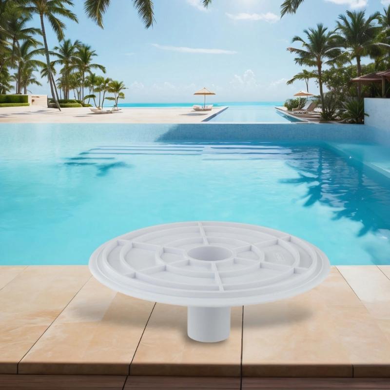 Replacement Skimmer Plate Portable Pool Skimmer Vacuum Plate ABS Texture for Pool Vacuums Inground Above Ground Pools