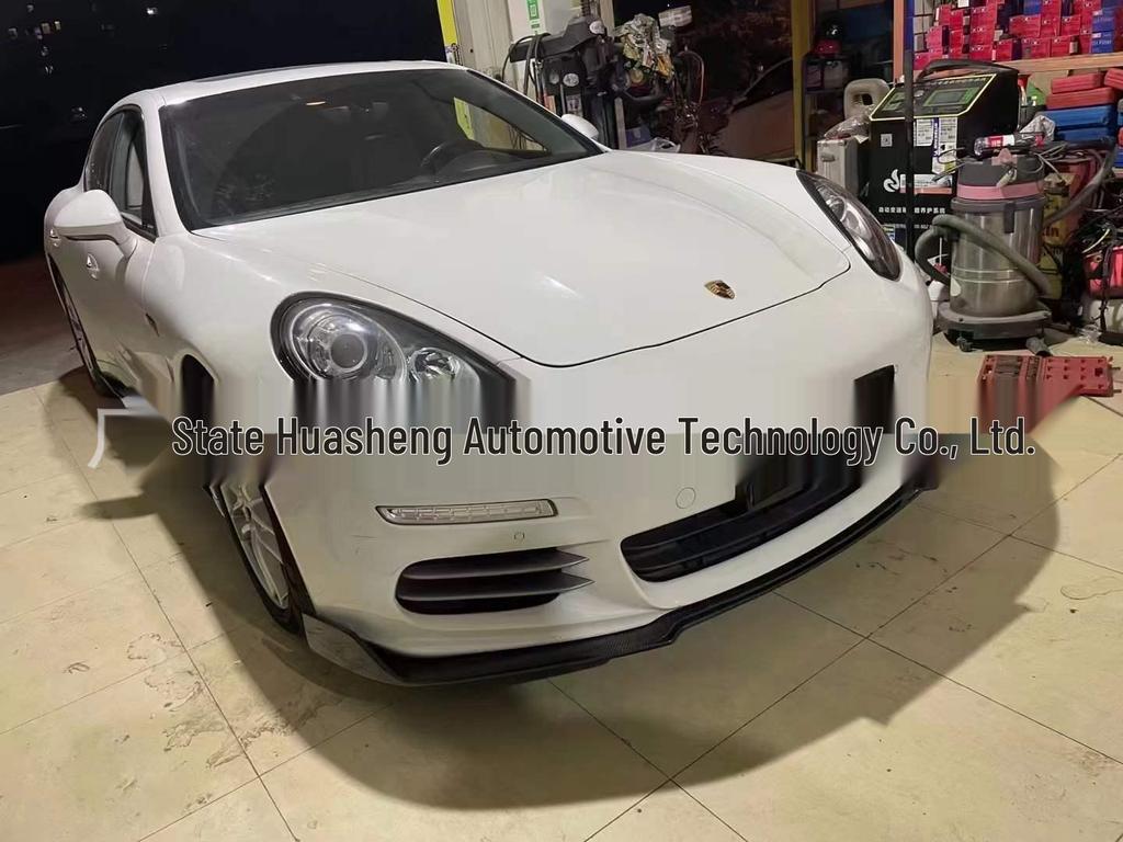 Carbon Fiber Front Lip & Rear Wing for Porsche Panamera 970 (Ages 13-16)