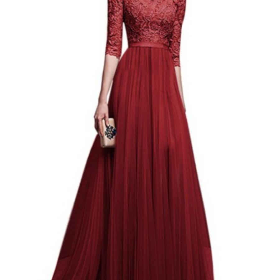Fall/Winter  New Evening Gowns  Wish Bestseller Chiffon Long Dress
