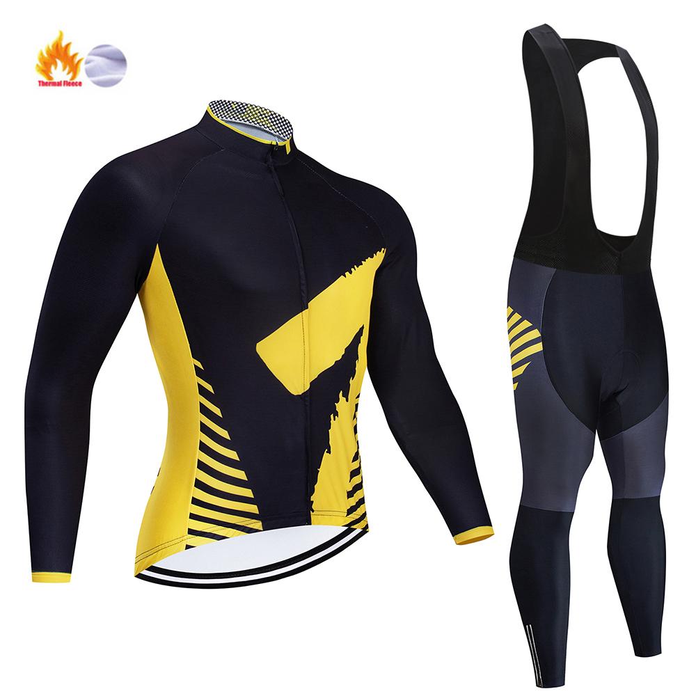 2026 Winter New Cycling Jerseys Set MTB Bike Clothes Maillot Ropa Ciclismo Invierno Bicycle Thermal Fleece Cycling Clothing