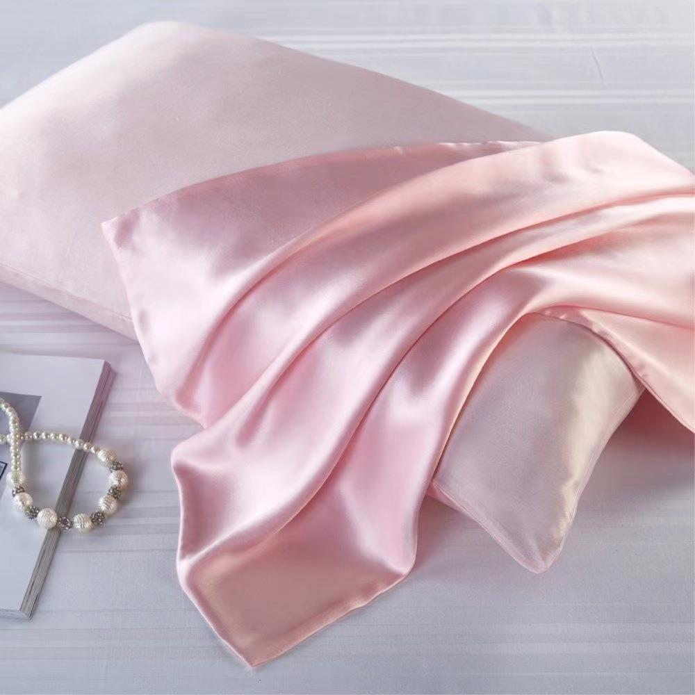 1 Piece Silky Stain Pillowcase Silky Pillowcase Natural Silk Pillowcase Mulberry Silk Pillow Case Standard
