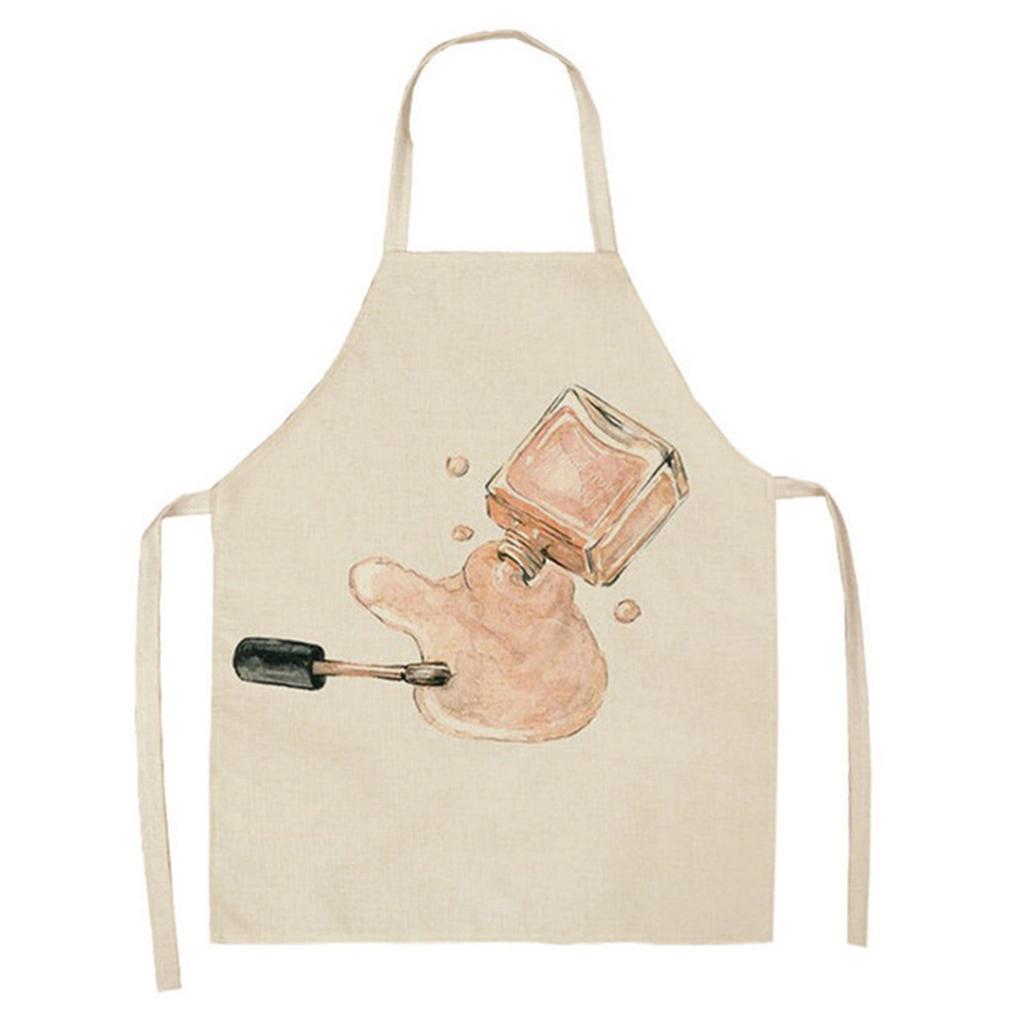Stylish Series Nail Polish Apron Perfect for Cooking Nail Art and Makeup Studios Protect Clothing Effortlessly Aprons