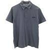 Short Sleeve Polo Shirt M Charcoal Gray Men's Used