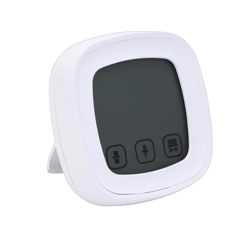 Digital Food Thermometer, BBQ Grill Mt Thermometer with Timer, 9 Preset Modes, 5 Doneness Levels, Temperature Alarm, Backlight, Magnetic Base