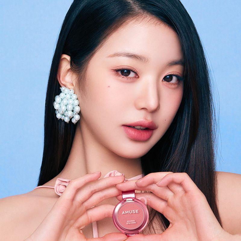 

[Брелок и клипса Чик] Пудра для губ и щек (Выберите 1 из 12) 06 Coral Pong