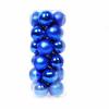 24Pcs Plastic Christmas Balls 3/5CM Xmas Tree Baubles Christmas Tree Ornaments  Xmas Tree
