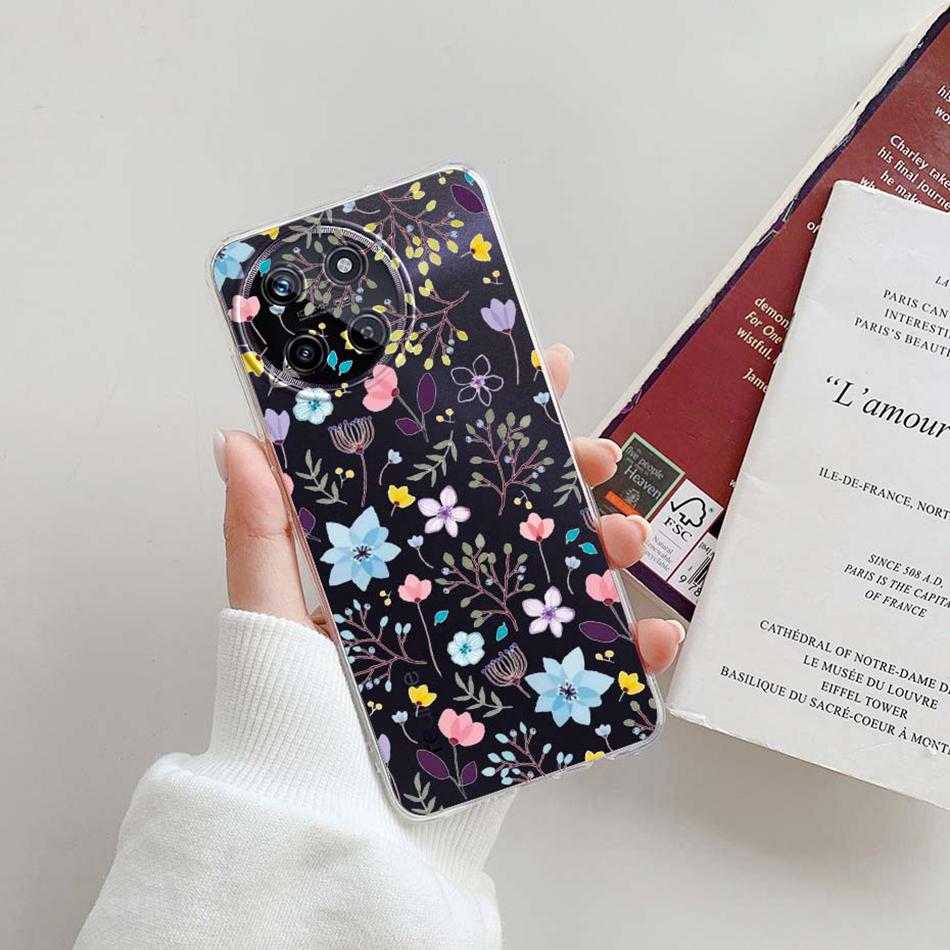 

For Realme 11 4G Case Cute Fashion Patterns Clear Silicone Soft TPU Phone Back Cover For Realme 11 Realme11 4G 2023 Funda Bumper Realme 11 4G