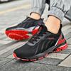 Sports and Leisure Shoes Men's Shoes Marathon Extra Large Size Air Cushion Shoes Fly-woven Four-season Rubber Wear-resistant, Non-slip and Comfortable