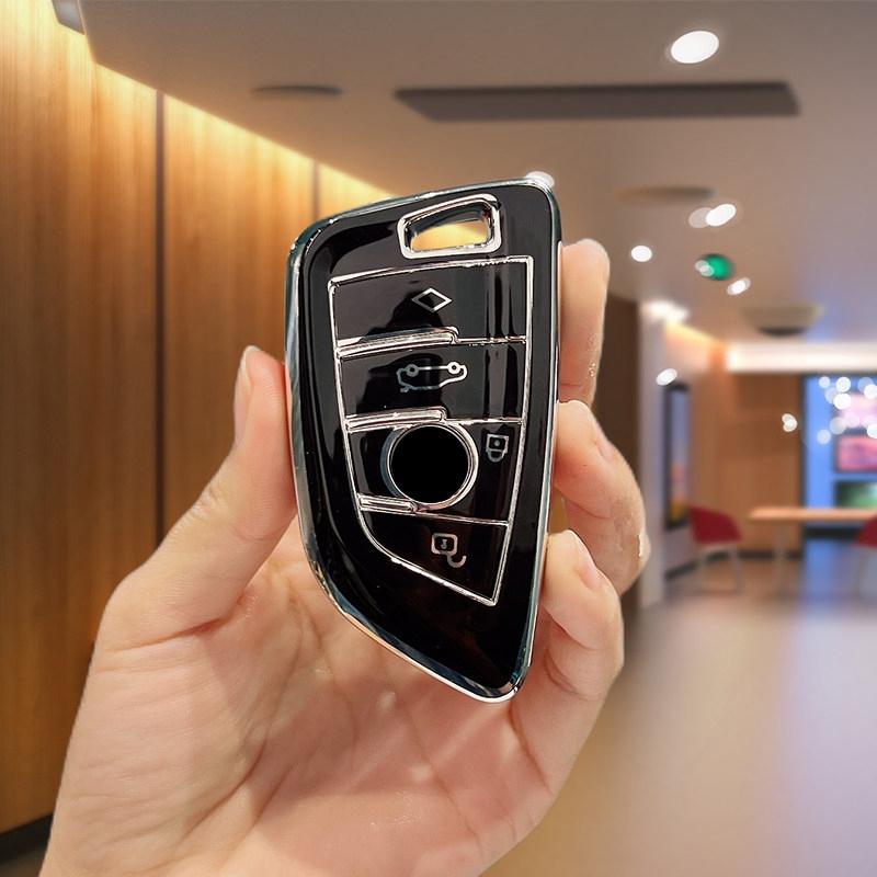 Tpu Shell For Bmw F30 G20 G30 G01 F15 F16 G02 G05 F34 1 2 3 4 5 6 7 Series X1 X3 X4 X5 X6 X7 F10 F20 Bag Car Key Case Keychain