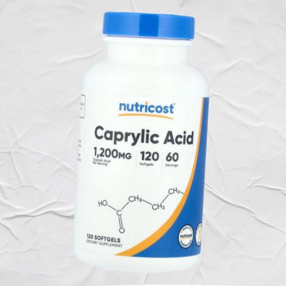 Nutricost Caprylic Acid 1200mg Softgel 1 US Domestic Market Nutricost, 1 pcs, 120 tablets