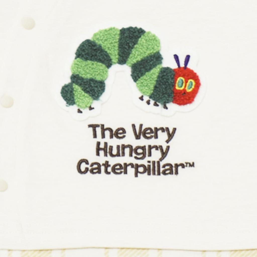 Classic sh4462 The Very Hungry Caterpillar short sleeve coveralls for beige [Nakata] kids,