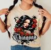 Camiseta Feminista Latina Chingona, Camisa Chicana Mexicana, Camiseta Unisex Forte Hispânica W