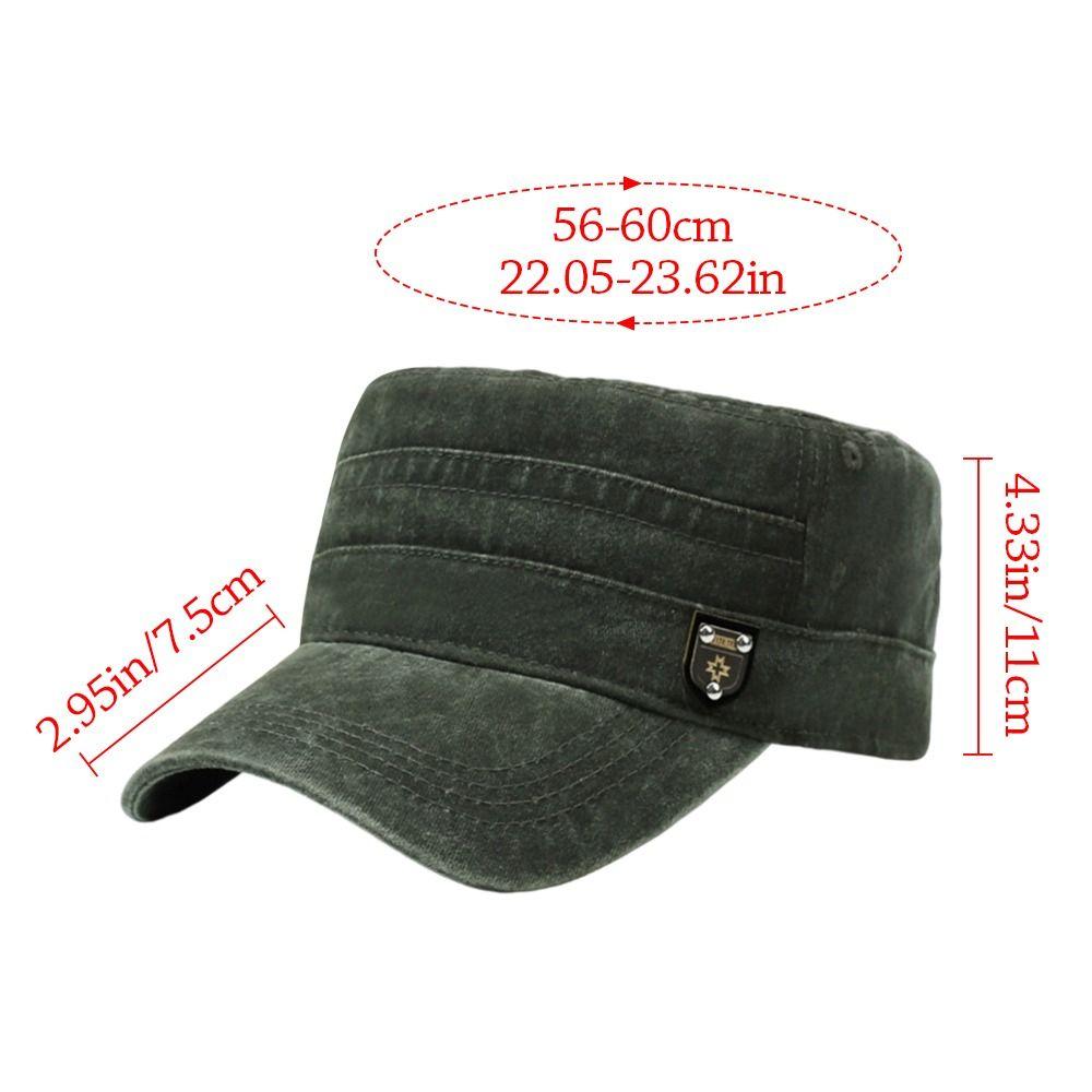 Fashion Anti-UV Fishing Hat Casual Retro Baseball Cap Polyester Outdoor Sunscreen Peaked Cap Spring Summer