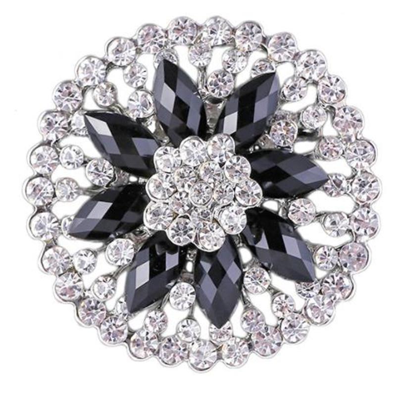 

Высококачественная круглая брошь со стразами, модные универсальные украшения, униформа, аксессуары для одежды