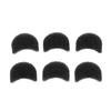 6PCS Action Camera Mic Wind Muff Sponge Noise Reduction Portable Mic Windscreen for GO 3 GO 3S