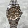 Used ORIENT Orient Three Star Crystal 21 Stone Automatic Winding Brown Dial Day Date Ladies Working Item