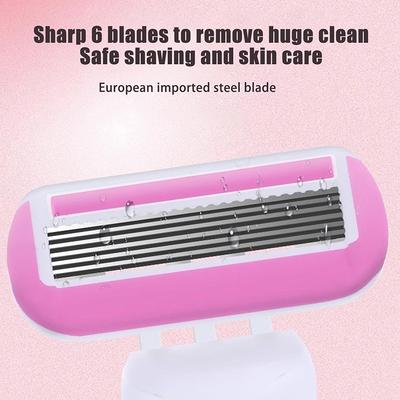 Women Safety Razor 1Pcs Stainless Steel Manual Beard Shaving Blades Body Hair Bikini Underarm Thigh Shaver Portable Shaving