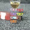 6pcs Silicone Silicone Wine Glass Drink Markers Glasses Funny Hawaiian Glasses  Party