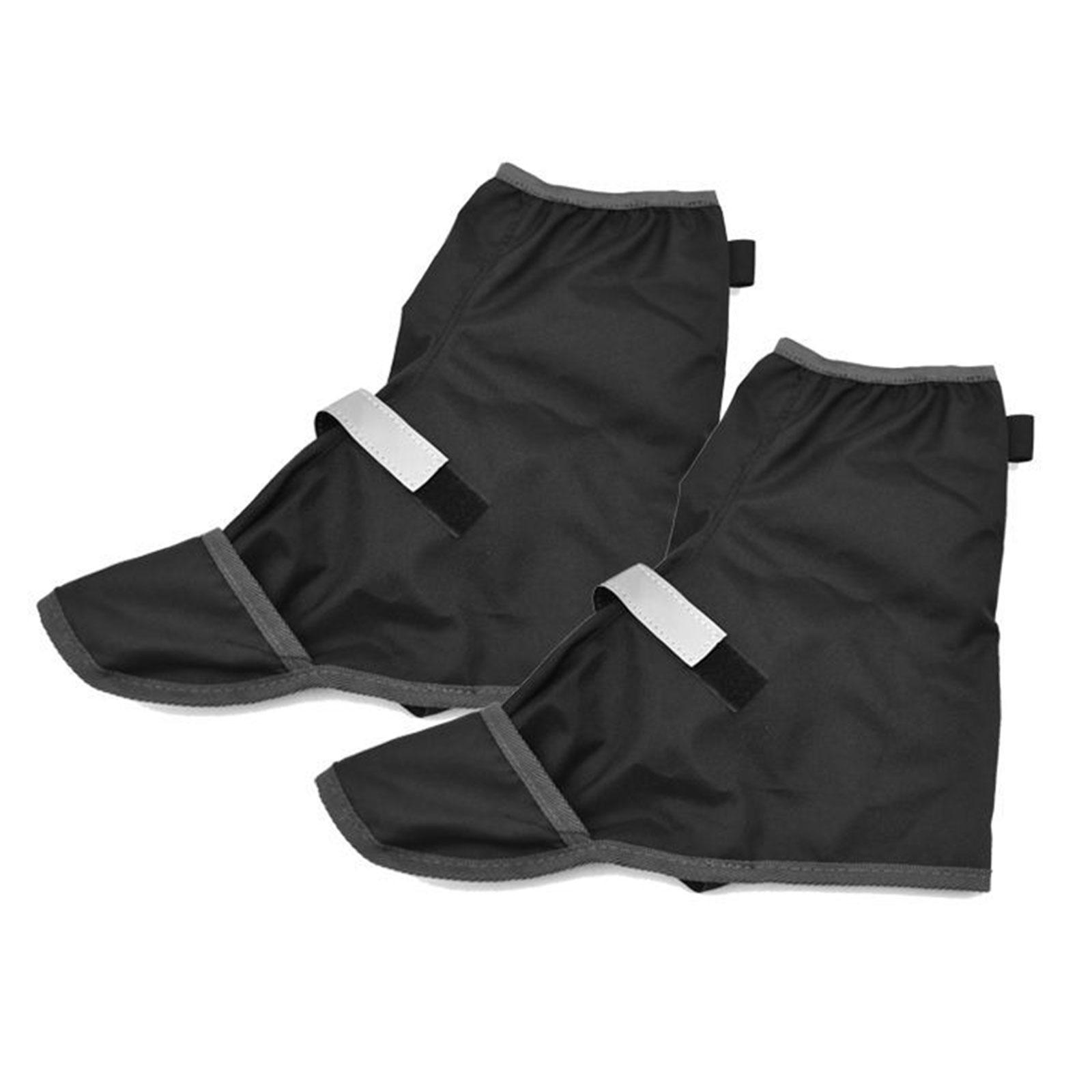 

Многоразовые бахилы от дождя, водонепроницаемые чехлы для обуви от дождя, бахилы для велосипеда, мотоцикла, рыбалки, садоводства чёрный