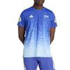 Adidas Running T Shirts Men's Double Indigo/Crystal Sky Crew Neck