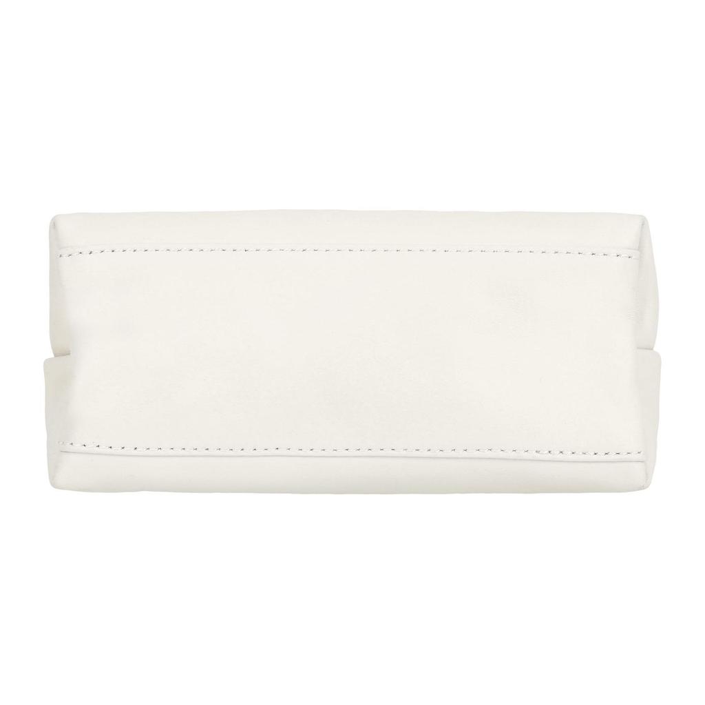 Longchamp Le Pliage Fashion Trend Snap Button Zipper Closure Leather Mahjong Shoulder Crossbody Bag Women bags Off-white 10188987037