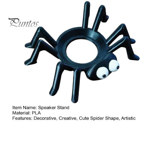 Unique Home Accents Spider Shape Table Stand Holder Compatible with Alexa Echo Dot 4/5 & Living Room Display Piece HomePod Mini, Decorative