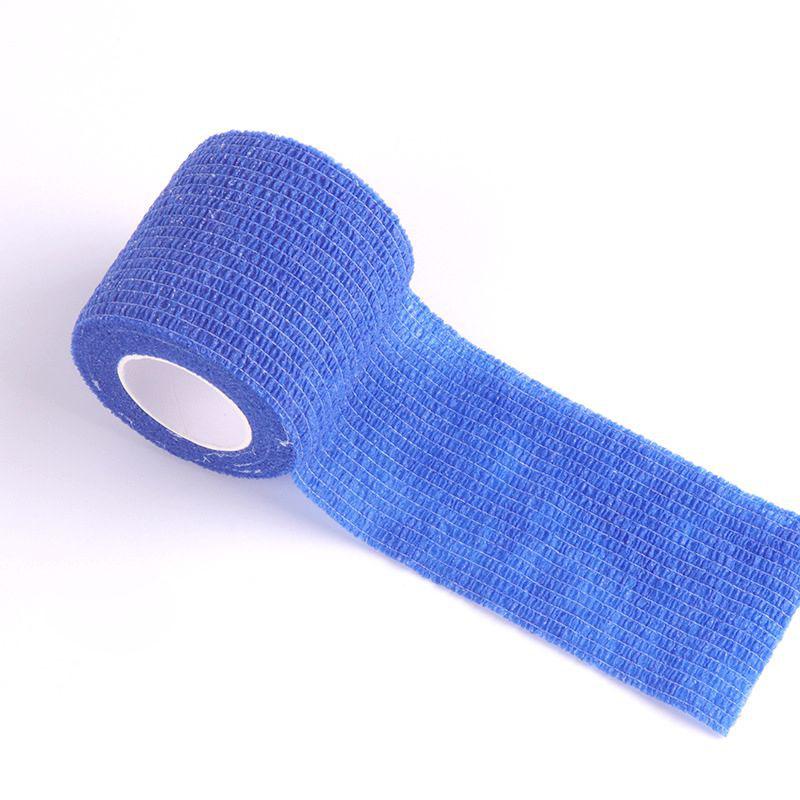 

1 шт. Пластыри для домашних животных, противообрастающие устройства, самоклеящиеся для кошек и собак, эластичные бинты для защиты ног от шерсти, тканевые ремни без шерсти 2.5cm X 4.5m темно-синий