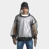 Mosquito-proof Clothing with Gloves Ultra-Fine Mesh Design Hooded Long Sleeve See-through Tops