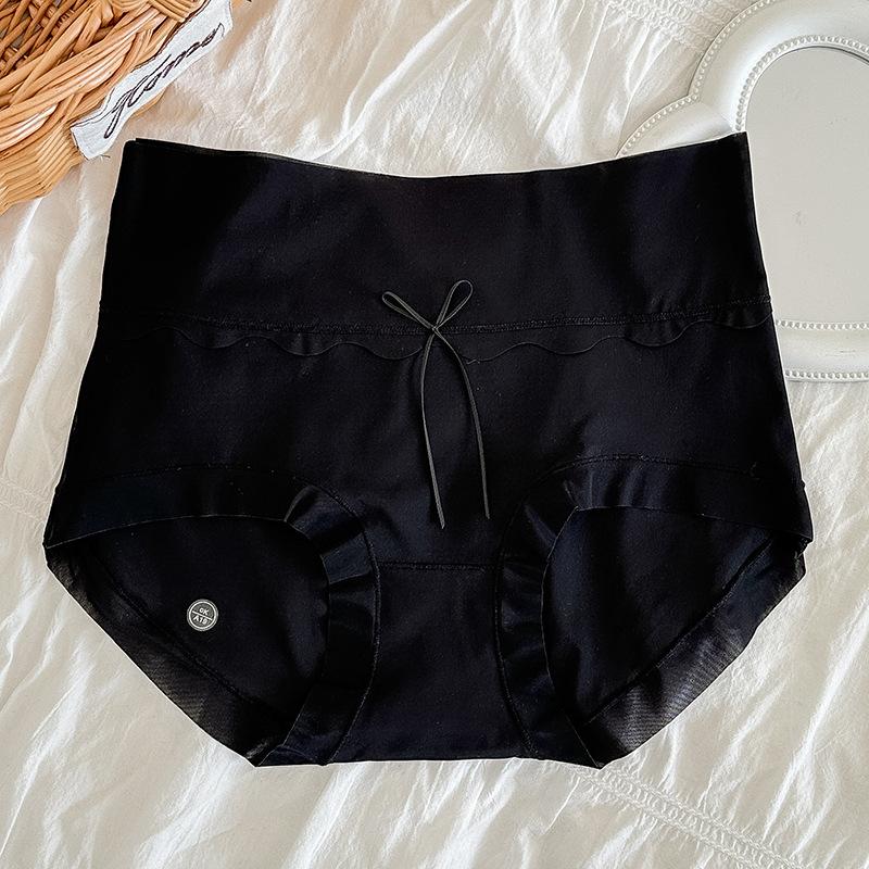 Damenunterwäsche, elastische, atmungsaktive, spurlose, antibakterielle Höschen, dünne Slips mit mittelhoher Taille