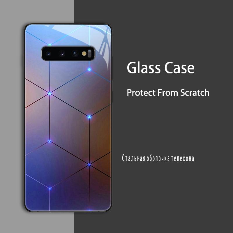 For Samsung S10 5G Case Cover Tempered Glass Case Coque For Samsung Galaxy S10e S10 S20 FE Ultra Plus S 10 Lite Protect Case