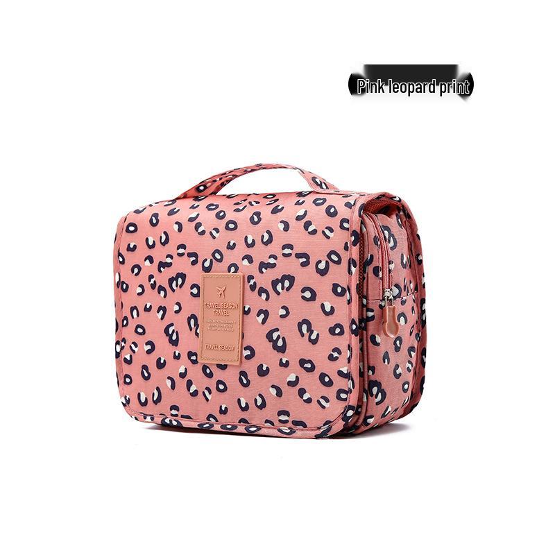 Waterproof Large Capacity Makeup Bag with Hook – Multifunctional Travel Cosmetics Storage